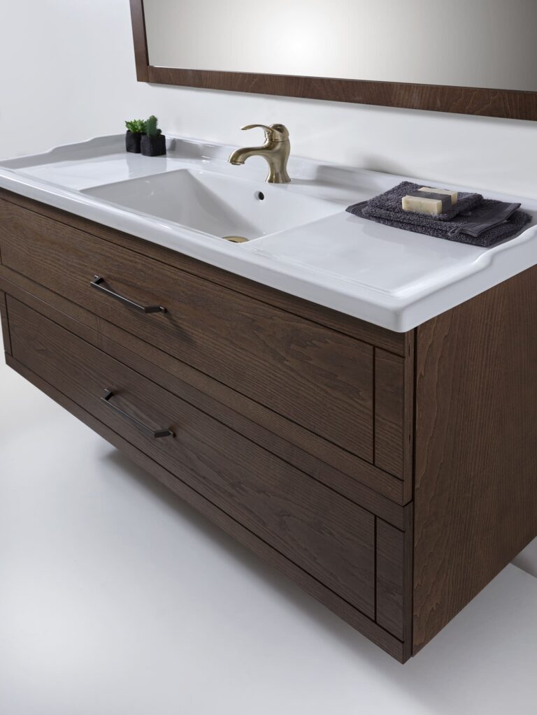 La serie Versátil de la colección Forever es adaptable a la mayoría de los estilos de baños existentes.

Lo llaman ”El Camaleón de las Series”, ya que su nombre corresponde con la perfecta capacidad de adaptación  que ofrece en los diferentes estilos de baño. Se puede elegir entre acabados modernos o clásicos, adaptándose a cualquier estilo.